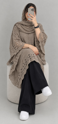 پانچ اکریلیک جلو بسته  4545 کرم